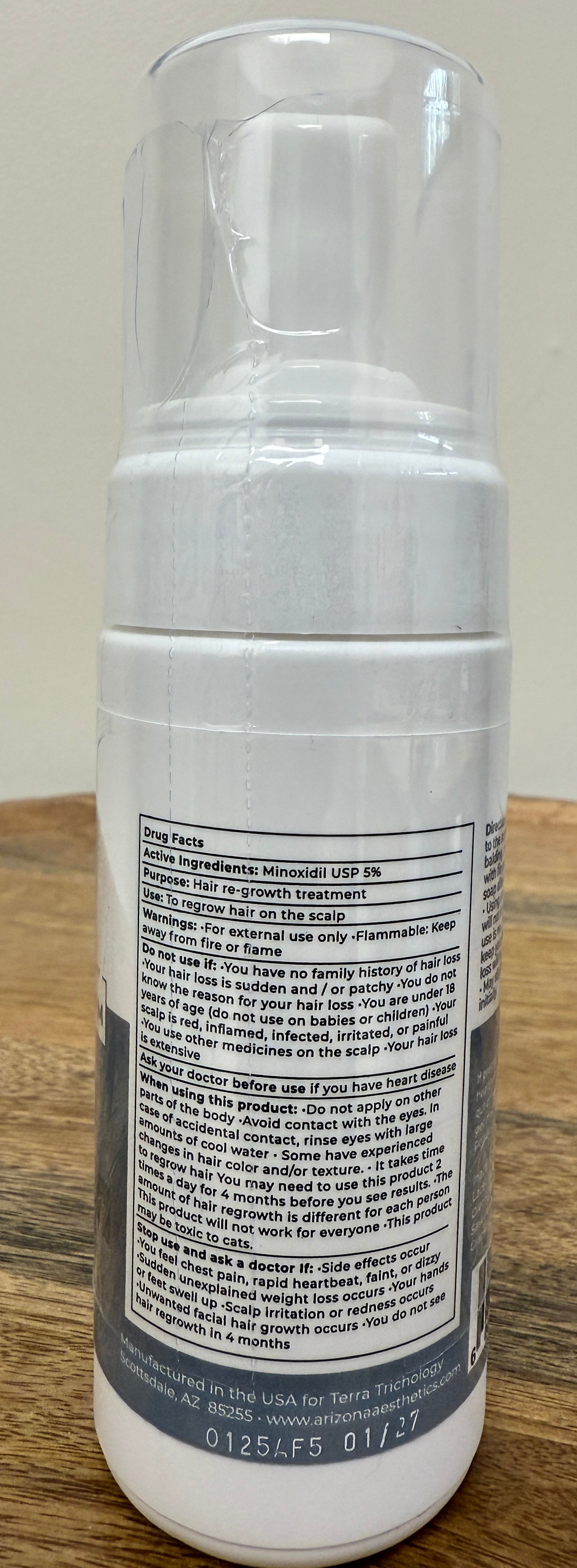 5% Minoxidil Foam Hair Regrowth Treatment