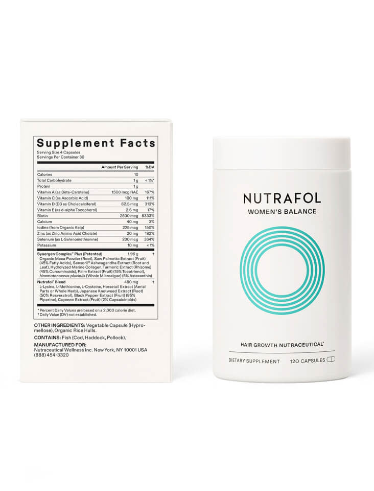 Nutrafol Women's Hair Growth Supplements: 3-month supply